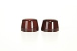 Sentinel 177U Catalin Radio Knobs in Tortoise - Reproduction